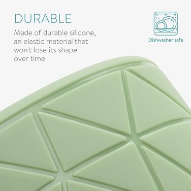 Набір силіконових мішечків для корму Navaris для собак (2 шт.) - мішечки для ласощів, сухого та вологого корму з кліпсою та магнітом - сірий & червоний (зелений/сірий)