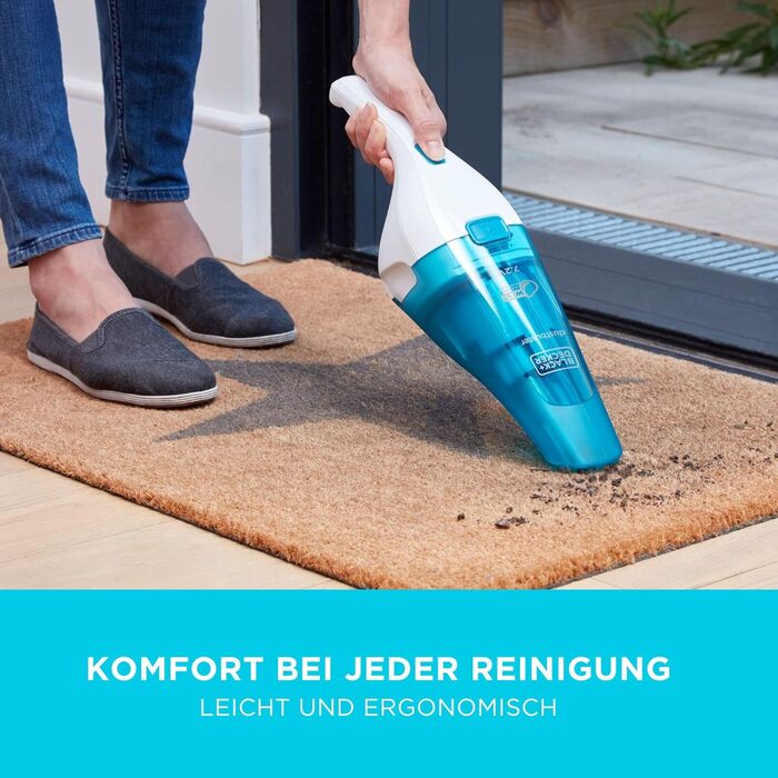 Акумуляторний ручний пилосос Black+Decker Dustbuster WDC115WA-QW 3.6V для сухого та вологого прибирання