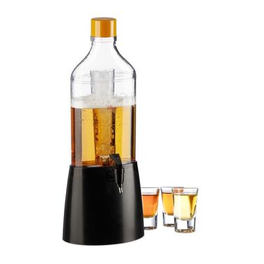 Relaxdays 1.1 L Drink Dispenser with Tap