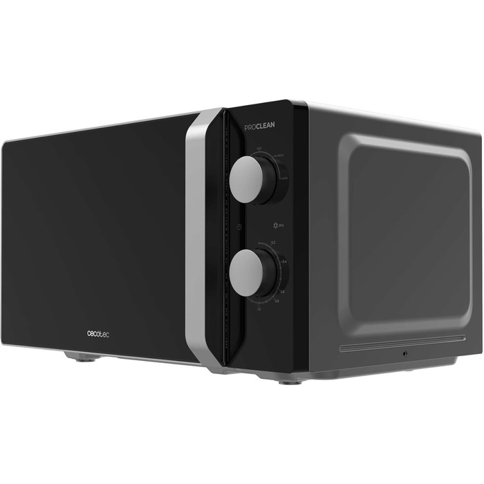 Мікрохвильова піч Cecotec Proclean 2010 Inverter - 19L, 700W, чорна, ручне керування