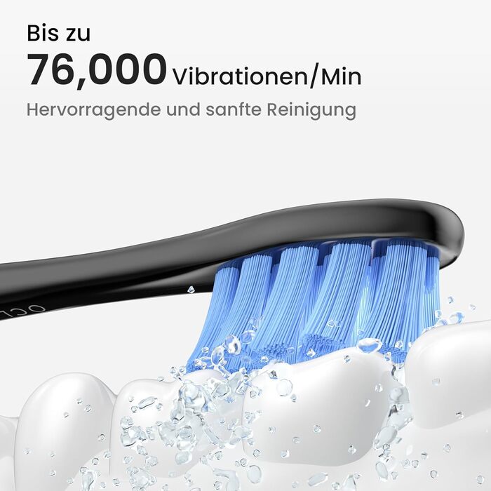 Oclean Find Duo Set: Електрична зубна щітка 2 шт. з 5 режимами, акумулятор 180 днів, IPX7, рожевий & блакитний