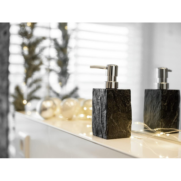 Дозатор мила WENKO Slate Rock - стильний дизайн, надійність