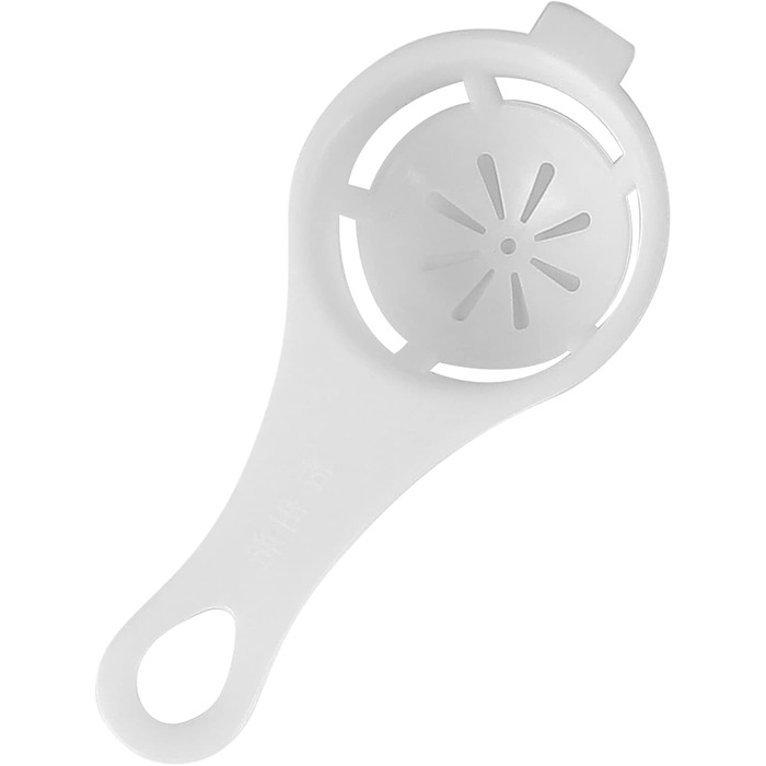 Caiqinlen Salad Spinner, manual, highly efficient, detachable food-grade fruit strainer for the kitchen, for fruit, for home, for vegetables, for rice, for the dining room (Beige)