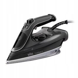 Парова праска Braun Freestyle 5, 2800 Вт, 220 г/хв, 330 мл, чорна