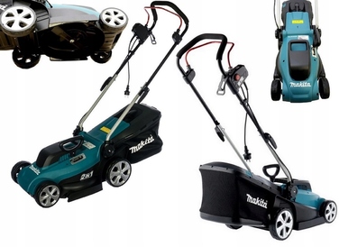 Електрична газонокосарка Makita ELM4120, 1600 Вт, 41 см