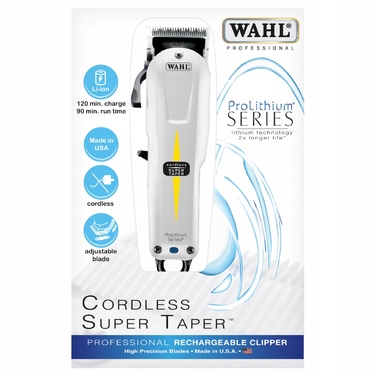 Бездротова машинка для стрижки волосся Wahl Super Taper Cordless