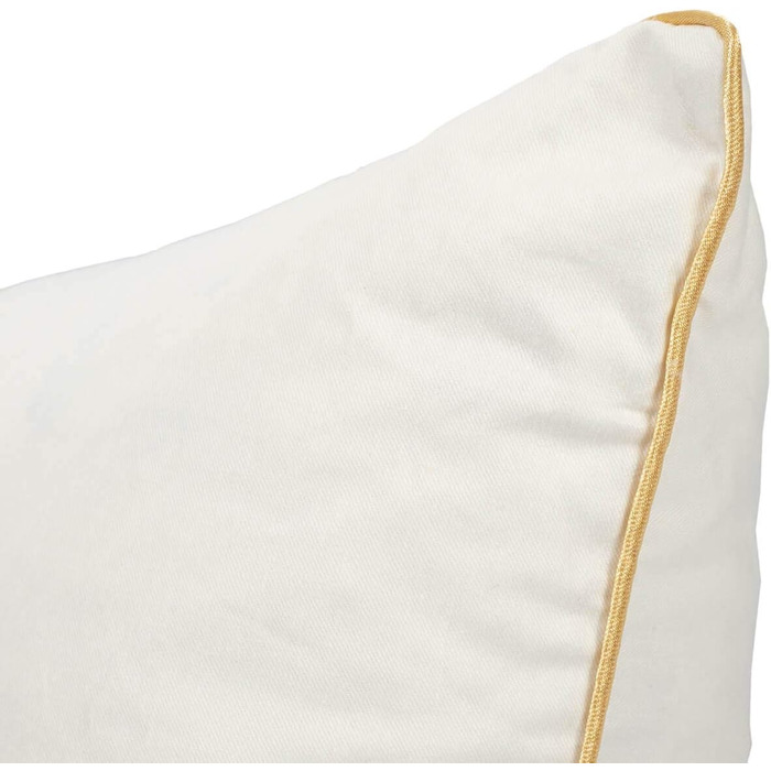 H&F Heimtextilien 4-Pack Feather Pillow 50x50 cm | 700g Feather Filling | Pillow with OekoTex Certification | Cover: 100% Cotton