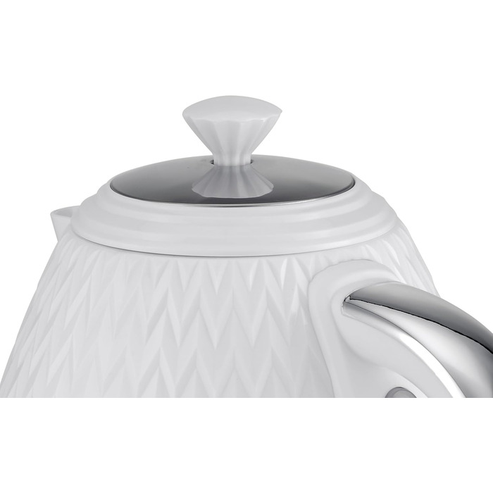 Електричний чайник Eldom C265B, 1.7 л, 2000 Вт, ретро дизайн, білий | Чайник для кухні