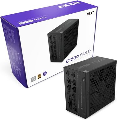 Блок живлення NZXT C850 Gold ATX 3.1, 850W, 80 Plus Gold, повністю модульний, чорний