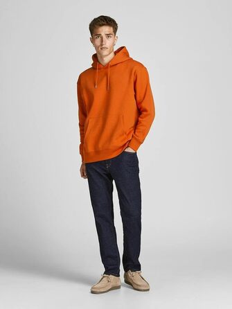 Чоловічий худі з капюшоном JACK & JONES RDD Logo, колір Hawaiian Sunset, розмір XS