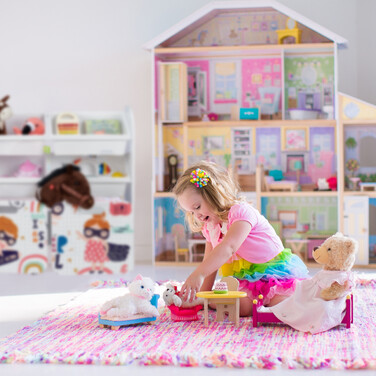 Relaxdays Children's Shelf 'Little Heroine'