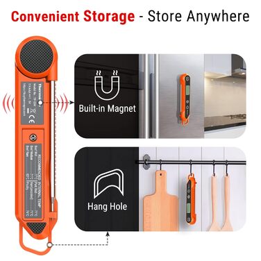 Термометр для м'яса ThermoPro TP03H IPX6: точний, водонепроникний, для гриля та приготування їжі