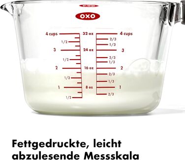 OXO Good Grips 1 L Glass Measuring Cup