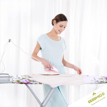 Чохол для прасувальної дошки Blossom 38x137 см, бавовна, з еластичним краєм та липучками, захист від подряпин