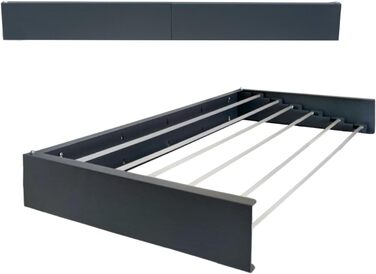 Настінна сушарка для білизни FoxyDry HIDE – розсувна, для дому та вулиці, 71x35x13 см, білий (лімітована серія)