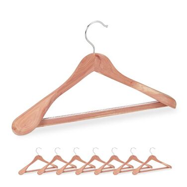 Relaxdays Suit Hangers, 8-Piece Set