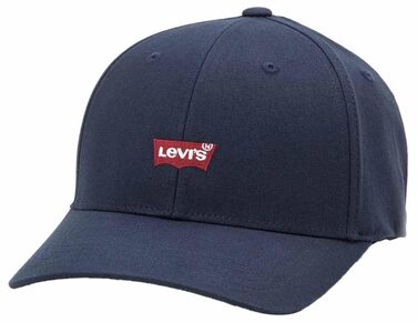 Шапка Levi's Herren Housemark Flexfit NAVY BLUE, універсальний розмір