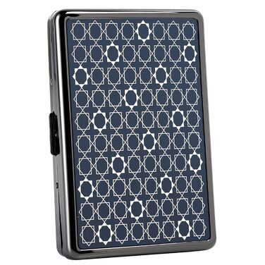 Металеве сигаретне пенал у формі серця Rosegold для 20 сигарет, відкритий двосторонній, для жінок, подарунок на день народження/Новий рік