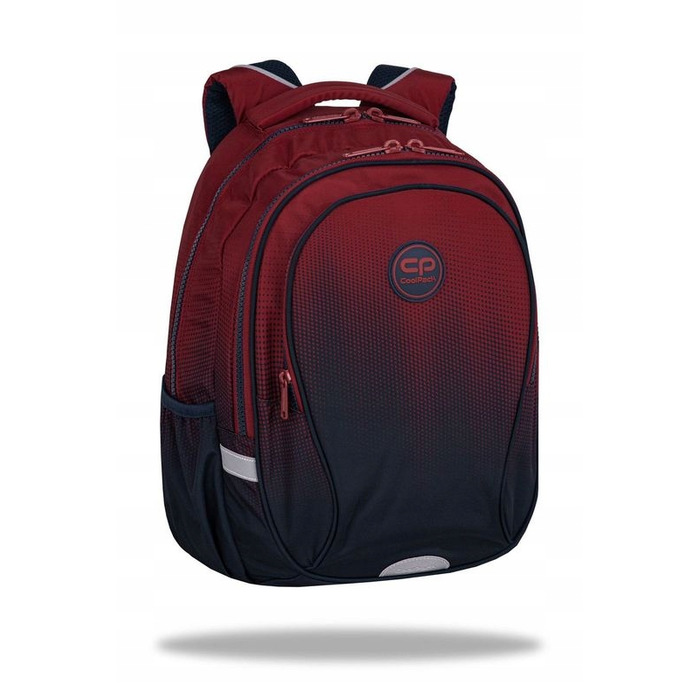 Багатовідсінковий шкільний рюкзак CoolPack, 21 л (червоний, синій)