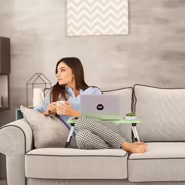 Relaxdays Green Laptop Table