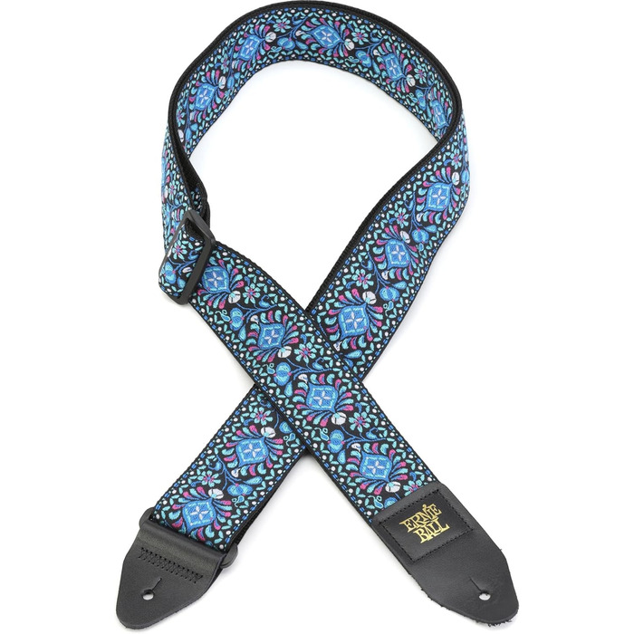 Гітарний ремінь Ernie Ball Indigo Orchid Jacquard