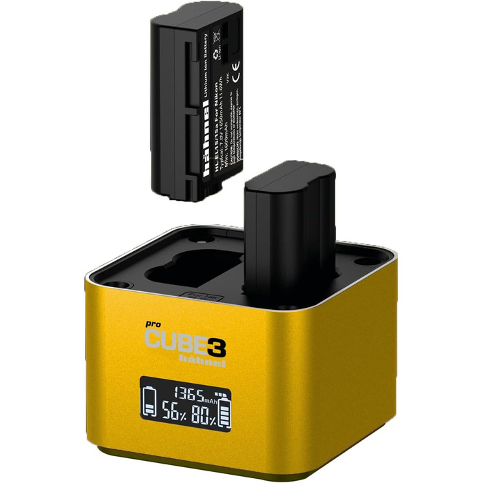 Зарядний пристрій Hähnel ProCube3 Duo для Nikon - Швидка зарядка USB Type-C