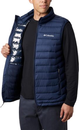 Жилет чоловічий Columbia Powder Lite Vest, пуховик без рукавів, M, Collegiate Navy