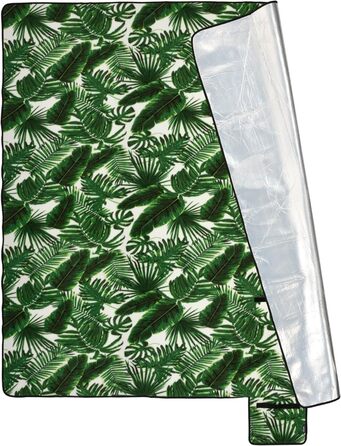 Плед для пікніка Meteor XXL водонепроникний, термоізольований (175x200 см, листя)