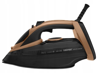 Бездротова праска Zelmer Argon, 3000 Вт, керамічна підошва, 450 мл, 40 г/хв