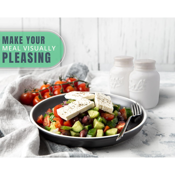 Comfify Vintage Salt & Pepper Shakers - Charming decorative decor for vintage, rustic, and shabby chic lovers - Durable ceramic in white - 3.5 oz. capacity