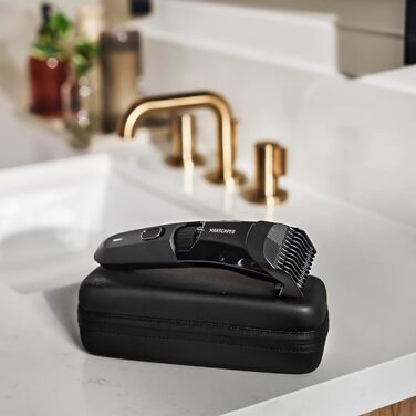 Набір для догляду за бородою MANSCAPED® The Beard Hedger® Advanced: тример, шампунь, кондиціонер, масло, гребінець