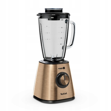 Стаціонарний блендер Tefal BL439G10, 800 Вт, жовтий/золотистий