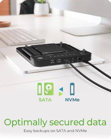 Зовнішній корпус для M.2 PCIe SSD ICY BOX IB-1817M-C31, USB 3.1 Type-C, алюмінієвий, антрацит