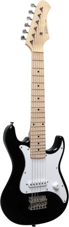 Електрогітара Kinder E Gitarre Junior - комплект з підсилювачем 5W, 3 пліка, кабель, чорний