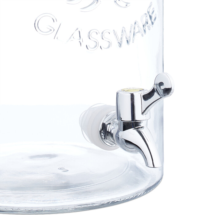 Relaxdays Drink Dispenser 5 Liter Vintage Design