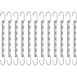 Плечики для одягу Sindax: економія місця, антиковзаючі, металеві, 6 шт.