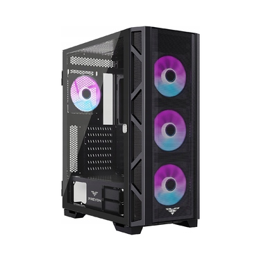 Корпус Preyon Nest Meshy+ Midi Tower, чорний