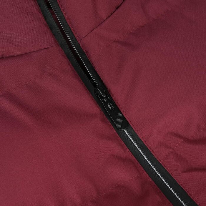 Чоловіча степкова жилетка YOUTHUP для зими, спорту та відпочинку. Тепла безрукавка з коміром, червона, L. Модель LHB-01