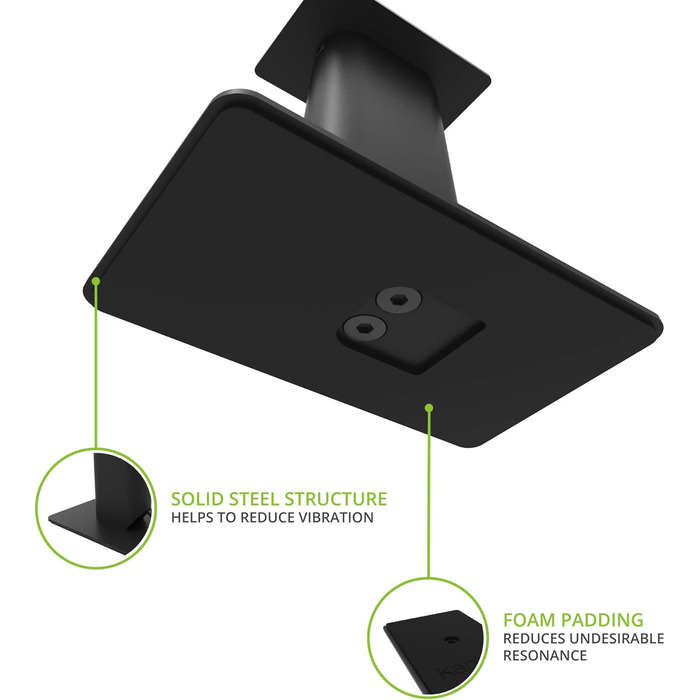 Підставки для акустичних систем Kanto SP6HD | 183 см | Під поворотну пластину | Приховані кабелі | Для середніх/великих колонок | Пара