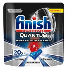 Таблетки для посудомийної машини Finish Powerball Quantum Ultimate, 20 шт