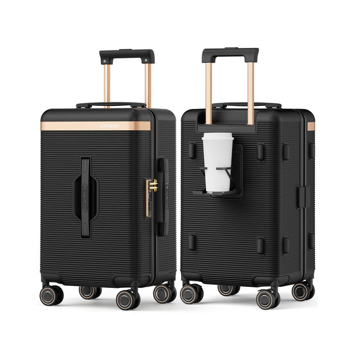 Чемодан Joyway ABS з жорсткою оболонкою, ручний багаж 56 см, з TSA замком, білий