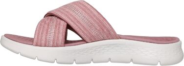 Сандалі жіночі Skechers Go Walk Flex Impressed Mauve 40 EU текстиль