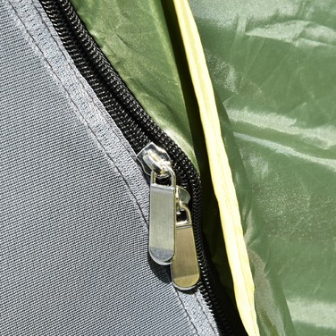 Outsunny Camping Tent Double Tent for 2 Adults + 1 Child, Waterproof, 4-Season, 210x210x140cm, ideal for outdoor adventures
