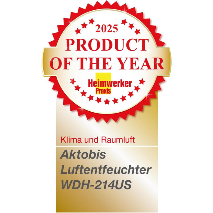 Зволожувач повітря Aktobis WDH-106LE - тихий, потужний (16 л/добу)