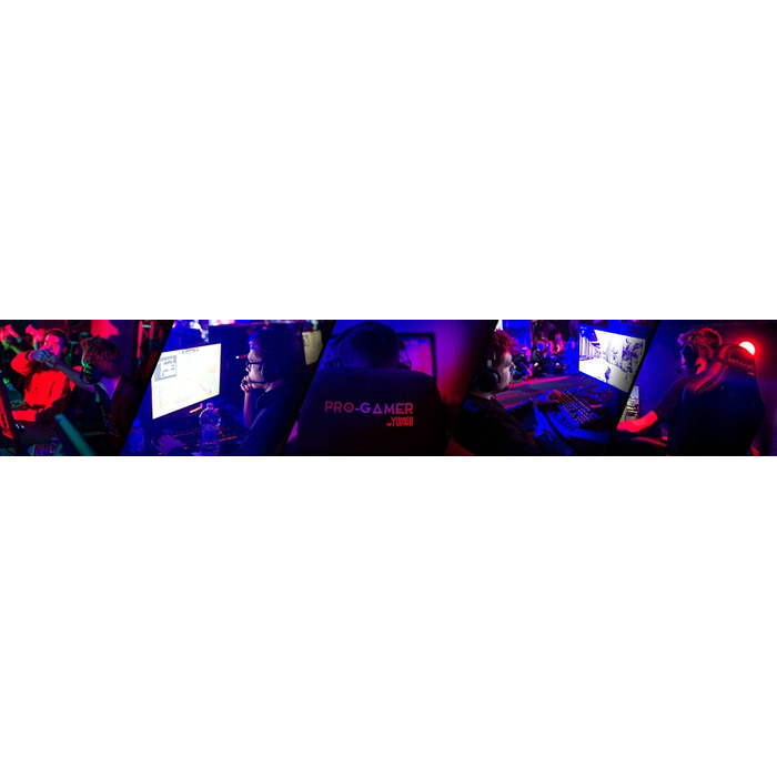 Ігрове крісло PRO-GAMER FALCON PLUS, тканина, чорне