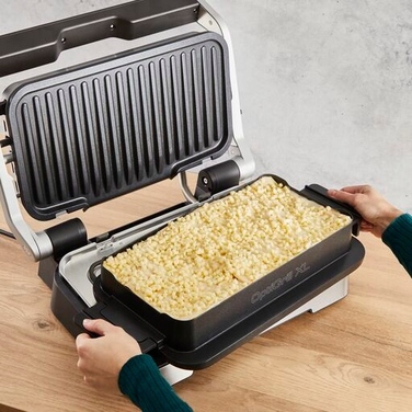 Електричний контактний гриль Tefal OptiGrill XL, розкладний, 2200 Вт