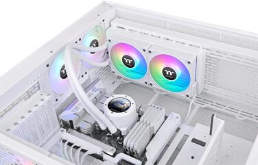 Система водяного охолодження Thermaltake TH280 V2 240mm з підсвічуванням ARGB Snow