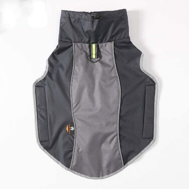 Homieco Fall Winter Dog Coat Jacket, Pet Raincoat, Warm Pet Jacket Dog Jacket Dog Sweater for Dogs M Black