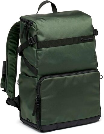Рюкзак для фототехніки Manfrotto Street Slim Green - для DSLR та Mirrorless, з відділенням для ноутбука