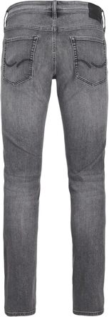 Джинси чоловічі JACK & JONES JJIGLENN Original SQ 349 Noos, чорний денім, Streetwear, розмір 32W/30L